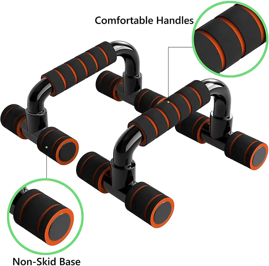 Push Up Bar/Hard Polypropylene material/Push Up Stand/Home Exercise/ Dips Chest press training, For Men and Women